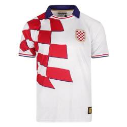 Fußballtrikots, Fußball Trikot Deutschland Europameisterschaft 2024 Kroatien Trikot - Fußball T-Shirt (S) von Football Roots