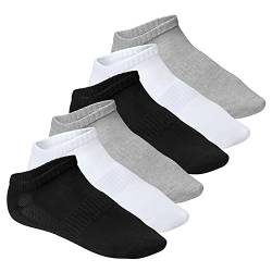 Footstar Damen & Herren Fitness Sneaker Socken (6 Paar) - Mix 43-46 von Footstar