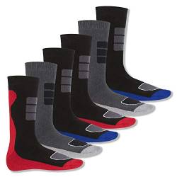 Footstar Herren Wintersocken Socken Frottee mit Thermo Effekt 6er Pack - 43-46 von Footstar