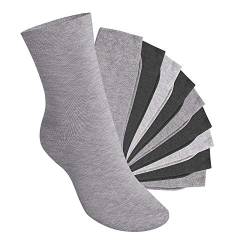 Footstar Kinder Socken (10 Paar) - Everyday! - Classic Grey 35-38 von Footstar