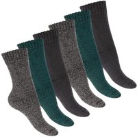 Footstar Thermosocken Damen Frottee Socken (6 Paar) Winter Socken mit Thermo Effekt von Footstar