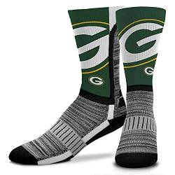 For Bare Feet FBF - Socken Zoom V Curve - Green Bay Packers - NFL - Grösse: L von For Bare Feet