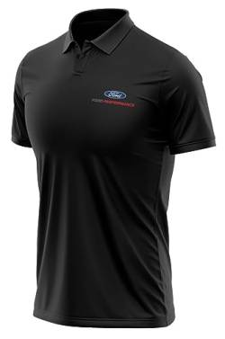 Ford Performance Lässiges Polyester-Poloshirt von Ford Performance