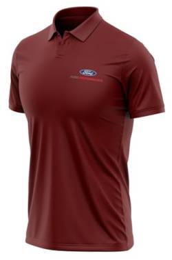 Ford Performance Lässiges Polyester-Poloshirt von Ford Performance