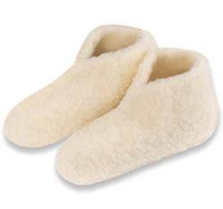Formalind Bettschuhe aus Schafwolle - Fußwärmer bei besonders kalten Füßen – Hausschuhe aus Wolle (42/43 EU, numeric_42) von Formalind