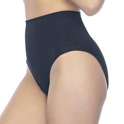 Formeasy Damen Taillenslip Seamless Formende Unterwäsche Shapewear (L-XL, Schwarz) von Formeasy