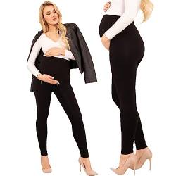 Formommy - Premium Mutterschaft Leggings hergestellt in der EU (Schwarz,5XL) von Formommy