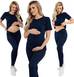 Formommy - Schwangerschaft Leggings Gaja hergestellt in der EU (Marineblau,XL) von Formommy
