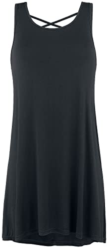 Black Premium by EMP Damen schwarzes Kleid mit Schnürung S von Forplay