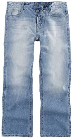 Black Premium by EMP Herren hellblaue Vintage Jeans mit Heller Waschung W32L34 von Forplay
