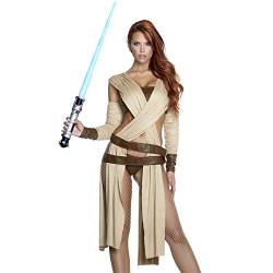 Forplay Damen Ray of Light Sexy Movie Character Costume Kostüme für Erwachsene, hautfarben, Small/Medium von Forplay