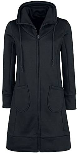 Forplay High Neck Sweat Coat Frauen Mantel schwarz L 60% Polyester, 40% Elasthan Basics von Forplay
