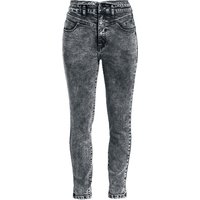 Forplay Jeans - Kate - W27L32 bis W30L34 - für Damen - Größe W30L34 - grau von Forplay