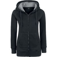 Forplay Kapuzenjacke - Teddy Hoodie - S bis XL - für Damen - Größe M - schwarz von Forplay