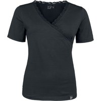 Forplay T-Shirt - Brie - S bis XXL - für Damen - Größe L - schwarz von Forplay