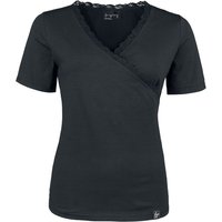 Forplay T-Shirt - Brie - S bis XXL - für Damen - Größe M - schwarz von Forplay