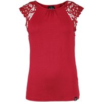 Forplay Top - EVELYN - S bis XXL - für Damen - Größe M - rot von Forplay