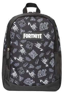 FORTNITE - Kinderrucksack X-Ray Design Schulrucksack - 2 geräumige Fächer - gepolstert - verstellbare Gurte - Kinder/Jugendliche Rucksack von Fortnite