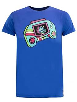 Fortnite Herren T-Shirt Rainbow Smash Blau MEDIUM von Fortnite