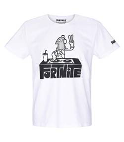 Fortnite Herren T-Shirt Weiß L von Fortnite