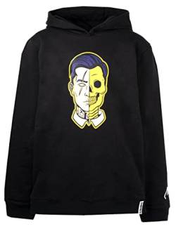 Fortnite – Hoodie für Jungen – Schwarzes Sweatshirt Skull Trooper-Motiv – Hoodie aus 100% Baumwolle – Offizielles Merchandise - 14 Jahre von Fortnite