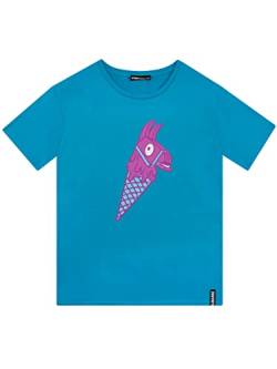 Fortnite Jungen T-Shirt ,158 (HerstellergröÃŸe: 12 - 13 JahreYL),Blau von Fortnite