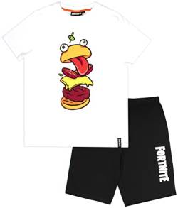 Fortnite – Kinder-Pyjama – Shorts-Pyjama Durr-Burger-Beef-Boss-Motiv – Nachtwäsche aus 100% Baumwolle – Offizielles Merchandise - 15 Jahre von Fortnite