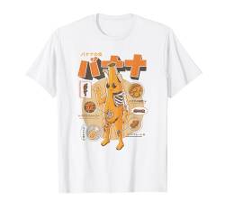 Fortnite Peely Banana Anatomy Retro Kanji T-Shirt von Fortnite