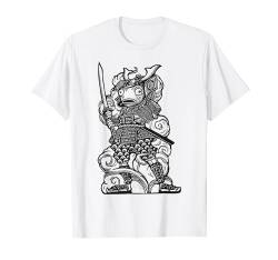 Fortnite Samurai Fishstick Black & White Print T-Shirt von Fortnite