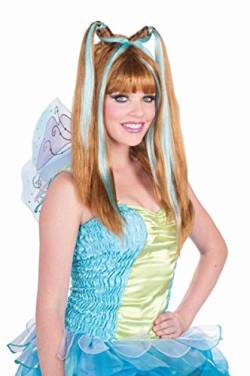 Spring Fairy Aqua Fantasy Adult Costume Wig von Forum