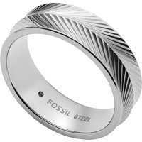 FOSSIL Damen Ring, Edelstahl, silber von Fossil