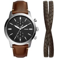 Fossil Chronograph, Fossil Herrenuhr FS5967SET von Fossil