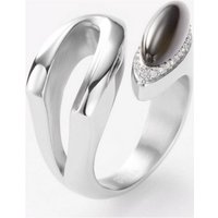 Fossil Fingerring JF85861040504, offenes Ringdesign mit Zirkonia von Fossil