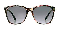 Foster Grant Damen 10246023 Sonnenbrille, Schwarz mit mehrfarbigem Papier-Transfer, One Size von Foster Grant