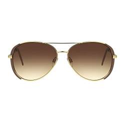 Foster Grant Damen 25299ltl700 Sonnenbrille, Gold/braun, One Size von Foster Grant