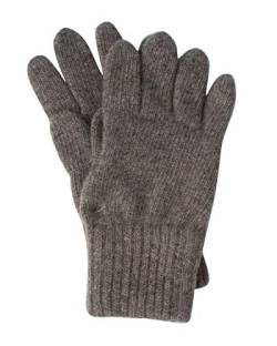 FosterNatur, Kinder Finger Handschuhe/Strickhandschuhe/Wollhandschuhe, 100% Wolle (Merino) (2, Elk) von FosterNatur