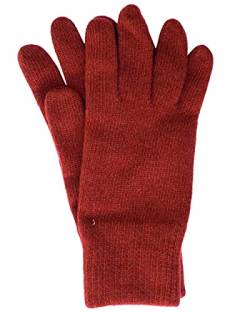 FosterNatur, Merino Herren Handschuhe/Fingerhandschuhe, 100% Wolle extrafine (8,5, Russet Red) von FosterNatur