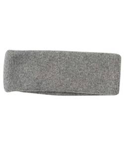 FosterNatur, Merino Stirnband mit Baumwollfutter, 100% Wolle (Grau) von FosterNatur