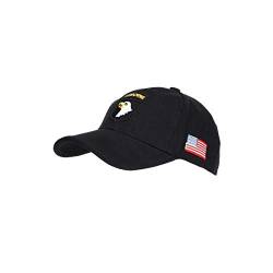 US Army Baseball Cap 506th PIR Parachute Infantry Paratrooper (Schwarz) von Fostex