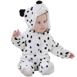 Fouyada Baby Schneeanzug Jungen Strampler Winter Mädchen Spielanzug Mit Kapuze Verdicken Onesies Overall Wärme Jumpsuit Pyjama von Fouyada