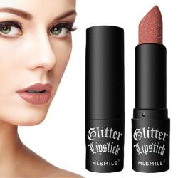 Glänzender Lippenstift,Matter, feuchtigkeitsspendender, wasserfester Lippenbalsam | Nicht klebriges Lippen-Make-up für Frauen und Mädchen, tragbare Kosmetik für Reisen, Alltag, Party Fowybe von Fowybe