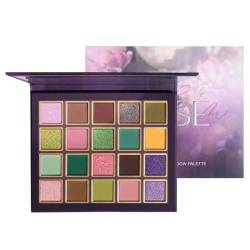 Lidschatten-Make-up-Palette, Glitzermatte Make-up-Palette, 20 Farben Farben Make-up Lidschatten, leuchtende Farben Augen-Make-up-Palette für Frauen Mädchen Geburtstagsgeschenke Fowybe von Fowybe