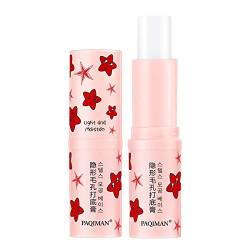 Poren-Radierstift | Hydrating Poreless Invisible Primer Moisturizer Stick,Concealer Foundation Primer Primer Face Makeup für Gesicht Poren Frauen Falten Fowybe von Fowybe