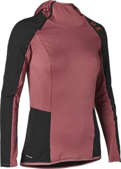 Fox Racing Damen Defend Thermo Hoodie Hemd, Dusty Rose, X-Small von Fox Racing