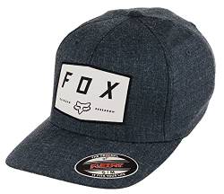 Fox Racing Herren Badge Flexfit Hat Baseballkappe, Dunkles Indigoblau, S-M von Fox Racing