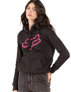 Fox Racing Herren Boundary Fleece Hoody Pullover Sweater, Schwarz/Rosa, X-Large von Fox Racing