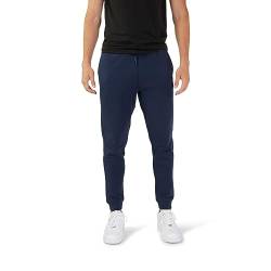 Fox Racing Herren Fox Head Fleece Jogger Sweatpants, Mitternacht/Ausflug, einfarbig (Midnight//Getaway Solids), Large von Fox Racing