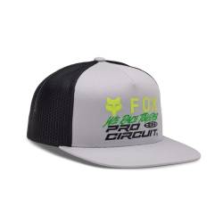 Fox Racing Herren Fox X Pro Circuit Snapback Mütze Hut, Stahlgrau, Einheitsgröße von Fox Racing