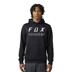 Fox Racing Herren Non Stop Pullover Hoodie Kapuzenpullover aus Fleece, mit Antihaftbeschichtung, Schwarz, Medium von Fox Racing