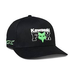 Fox Racing Herren X Kawi Fox Khaki Flexfit Mütze, Schwarz, Large von Fox Racing